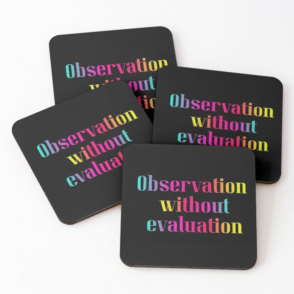 Item preview, Observation Without Evaluation designed and sold by CAview.
