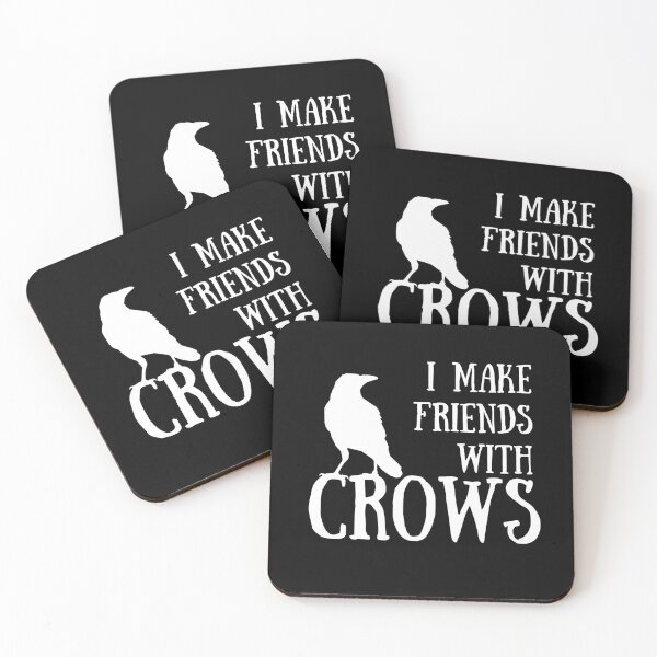 Item preview, Crow Friend | I Make Friends With Crows | Raven Friend designed and sold by Presto Prints Design.