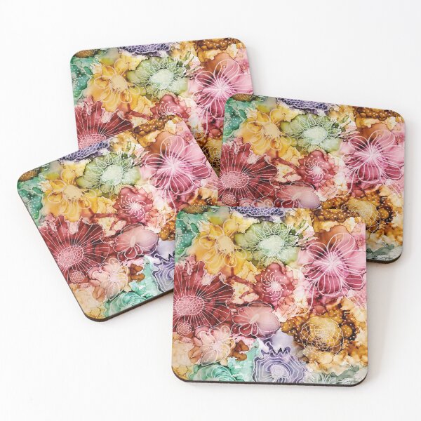 Artikelvorschau, Earthy Abstract Floral # 1 entworfen und verkauft von KylesArtwork.
