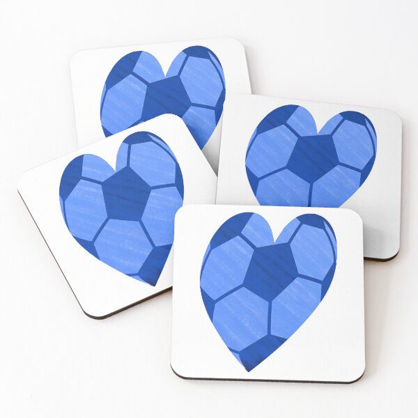 Item preview, Love Football (Blue) designed and sold by CreedsCreations.