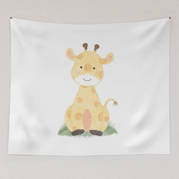 Item preview, Cute Hand-Drawn Giraffe Design designed and sold by ellahawkins1.