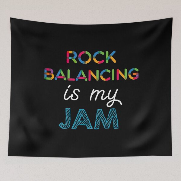 Item preview, Rock Balancing is my Jam. Funny Rock Balancing Design designed and sold by Custom365.