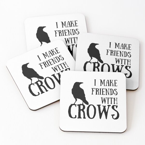 Item preview, Crow Friend | I Make Friends With Crows | Raven Friend designed and sold by Presto Prints Design.