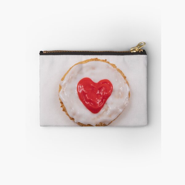 Item preview, Valentines Day cookie with red heart designed and sold by krisgreenwood.