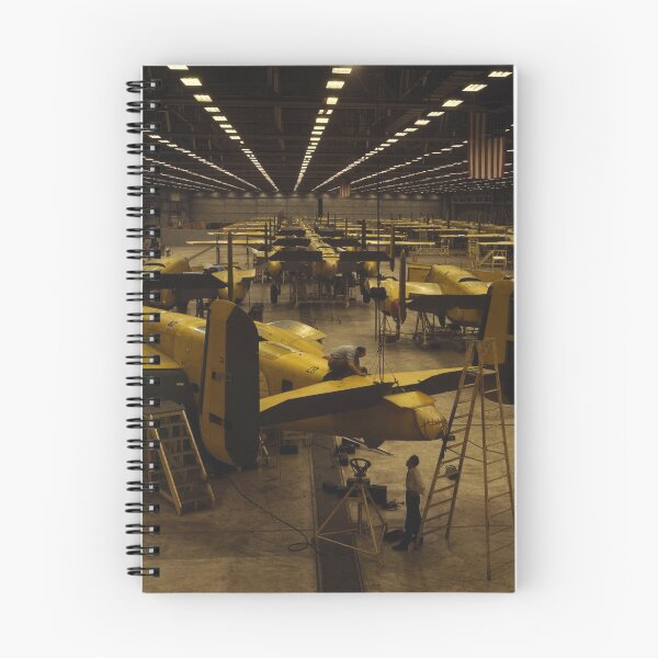 Item preview, B-25 Assembly Plant - Kansas City 1942 - Alfred Palmer designed and sold by warishellstore.