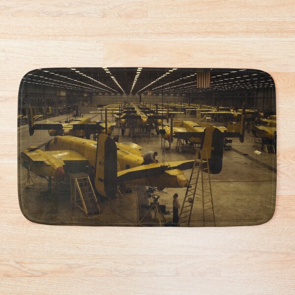 Item preview, B-25 Assembly Plant - Kansas City 1942 - Alfred Palmer designed and sold by warishellstore.