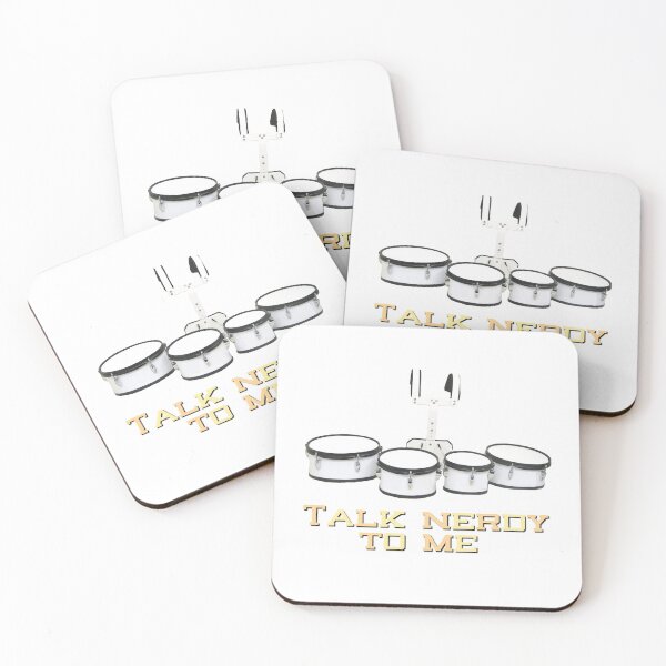 Item preview, Talk Nerdy To Me - Quads/Tenors designed and sold by BandMomDesigns.