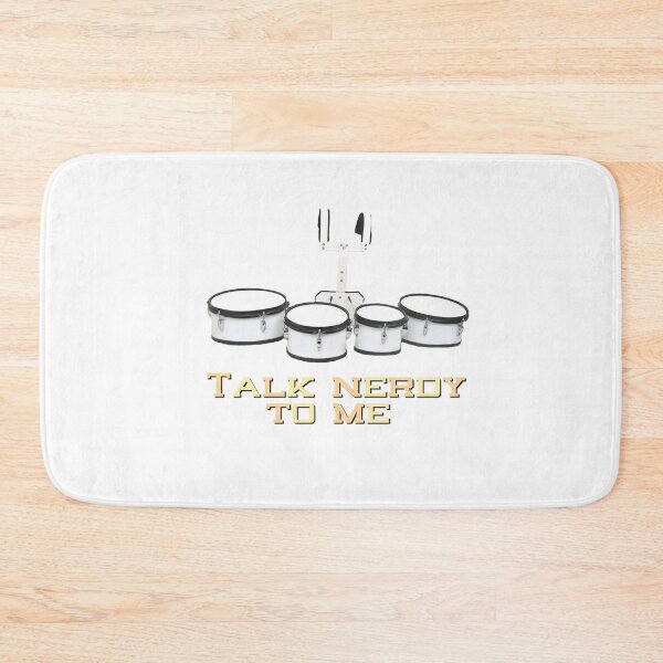 Item preview, Talk Nerdy To Me - Quads/Tenors designed and sold by BandMomDesigns.
