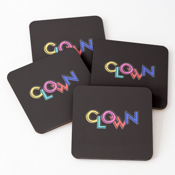 Item preview, Clown Typography  designed and sold by hashtaghastag.