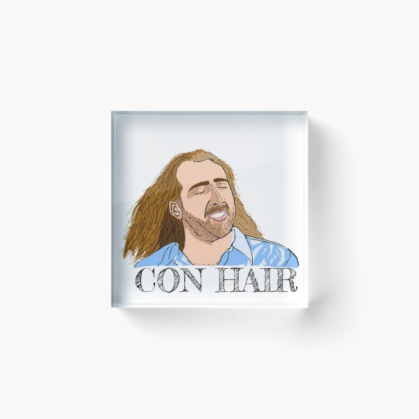 Item preview, Con hair Nicolas cage designed and sold by froggyleggs.