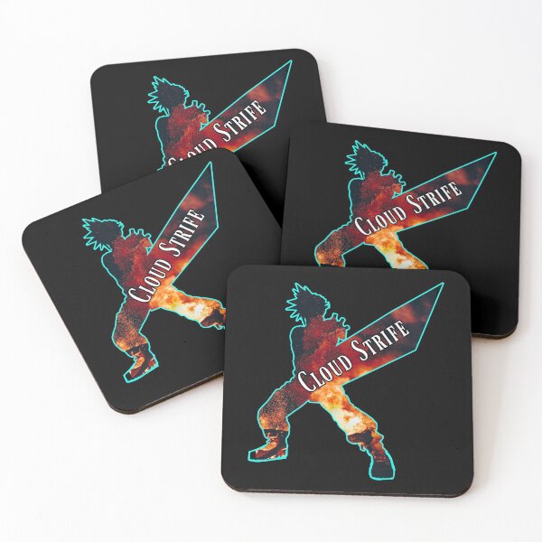 Item preview, Cloud Strife silhouette designed and sold by kombos.