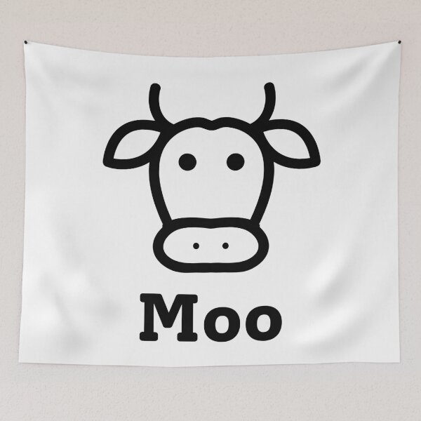 Item preview, Moo designed and sold by Sus-Snail-Co.