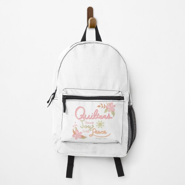 Item preview, Quilters have Joy and Piece Lettering Quote designed and sold by bbpatterns.