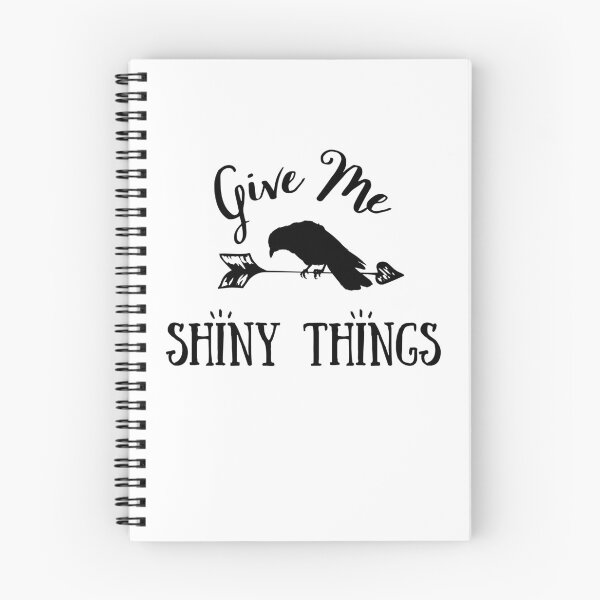 Item preview, Give Me Shiny Things | Crow Design | Raven Design designed and sold by Presto Prints Design.