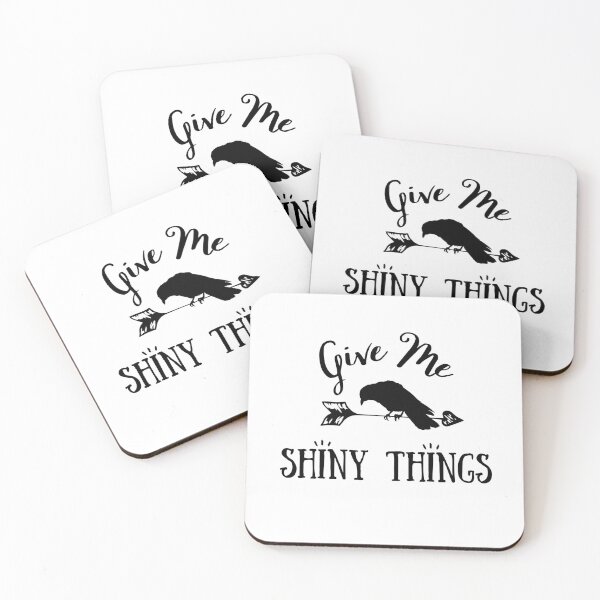 Item preview, Give Me Shiny Things | Crow Design | Raven Design designed and sold by Presto Prints Design.