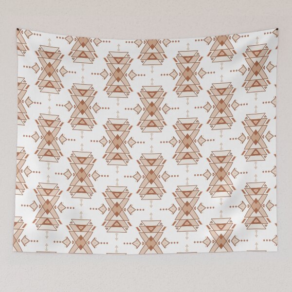 Item preview, Geometric Warm Neutral Abstract Pattern designed and sold by Kristin Santiago.