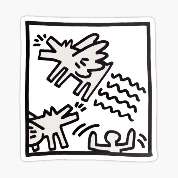 Artikel-Vorschau von Haring Pop Art, designt und verkauft von mgdlnsapien.