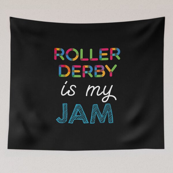 Item preview, Roller Derby is my Jam. Funny Roller Derby Design designed and sold by Custom365.