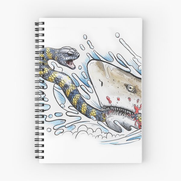 Item preview, Tiger snake V Grey Nurse Shark designed and sold by SnakeArtist.