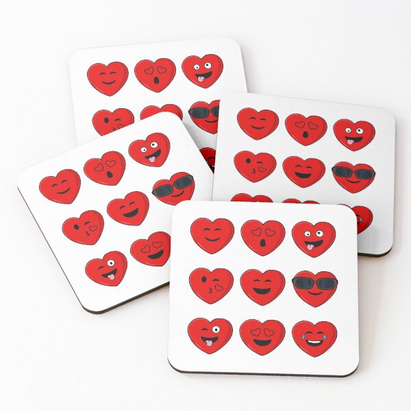 Item preview, Funny and cute Saint Valentine's hearts designed and sold by Letters-Art.