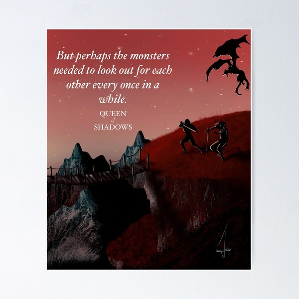 Item preview, QUEEN OF SHADOWS designed and sold by FlowArt-design.