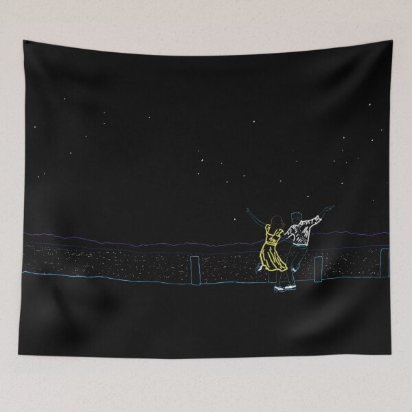 Item preview, Lalaland blue print designed and sold by Jinoelfuego.