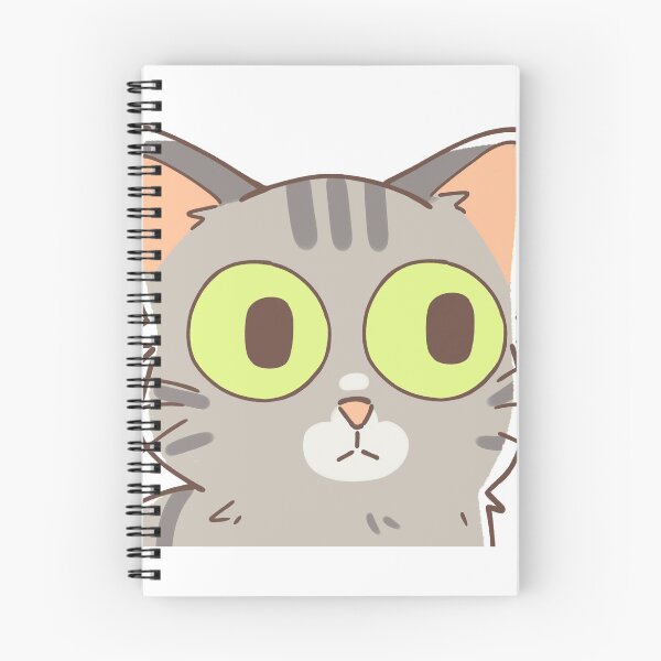 Item preview, Pegatina Gato mirando designed and sold by ImpulsiveToby.