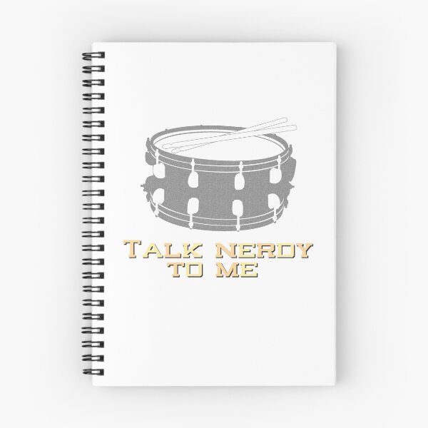 Item preview, Talk Nerdy To Me - Snare Drum designed and sold by BandMomDesigns.