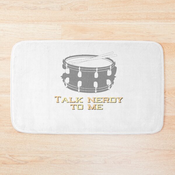 Item preview, Talk Nerdy To Me - Snare Drum designed and sold by BandMomDesigns.