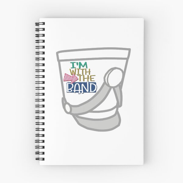 Item preview, I'm With The Band - Marching Band Shako designed and sold by BandMomDesigns.