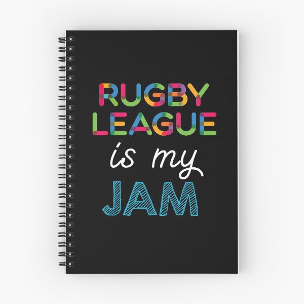 Item preview, Rugby league is my Jam. Funny Rugby league Design designed and sold by Custom365.