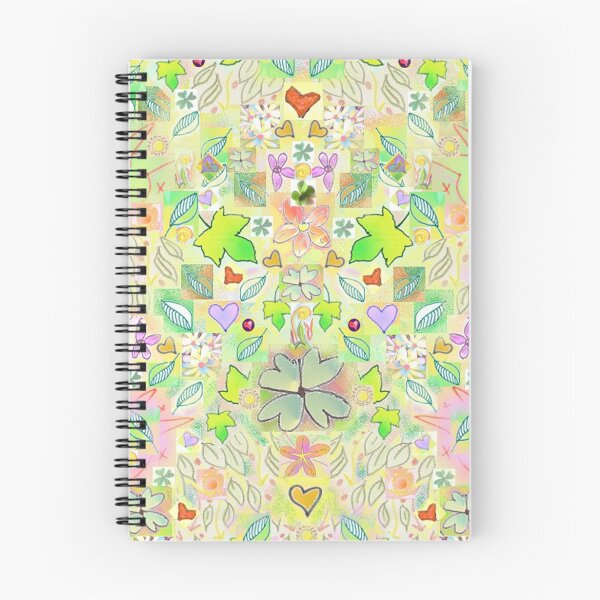 Item preview, Natural Art - Leaves, Flowers, Hearts, Lucky Clovers designed and sold by Julia Woodman.