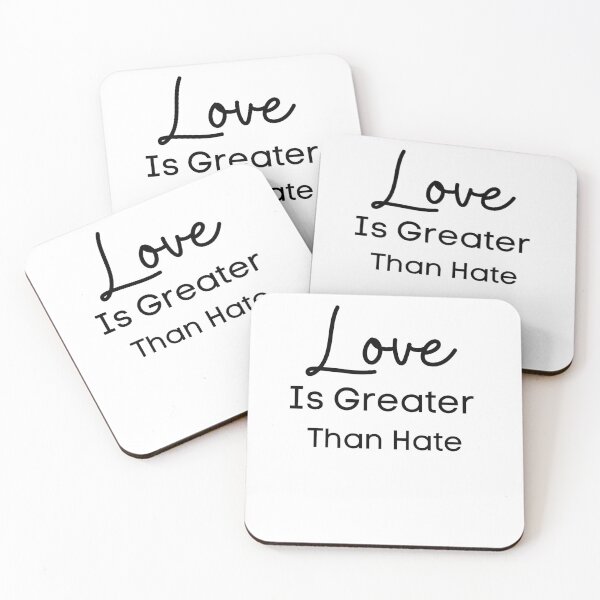 Item preview, Love Is Greater Than Hate gift for your sister designed and sold by Zakaria Elabadaoui.