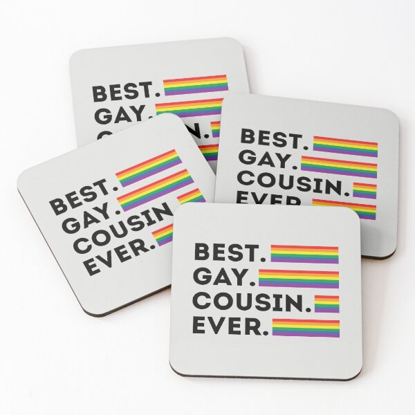 Item preview, Best Gay Cousin Ever LGBTQ Support Gift designed and sold by ToppaDesigns.