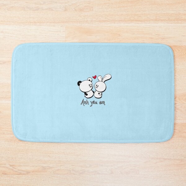 Item preview, Vietnamnese "Anh yêu em" / "I love you"  Jelly & Sesame designed and sold by HuiCreations.
