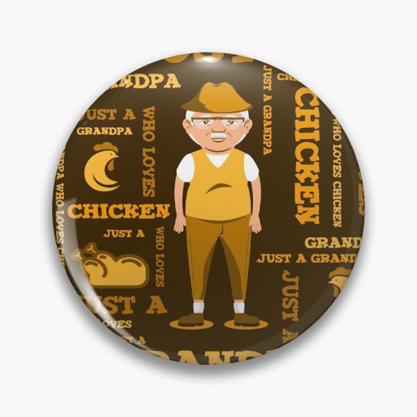 Item preview, Solo un abuelo que ama las gallinas designed and sold by Husain Madraswala.