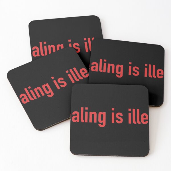 Item preview, Stealing is illegal  designed and sold by stankylegstudio.