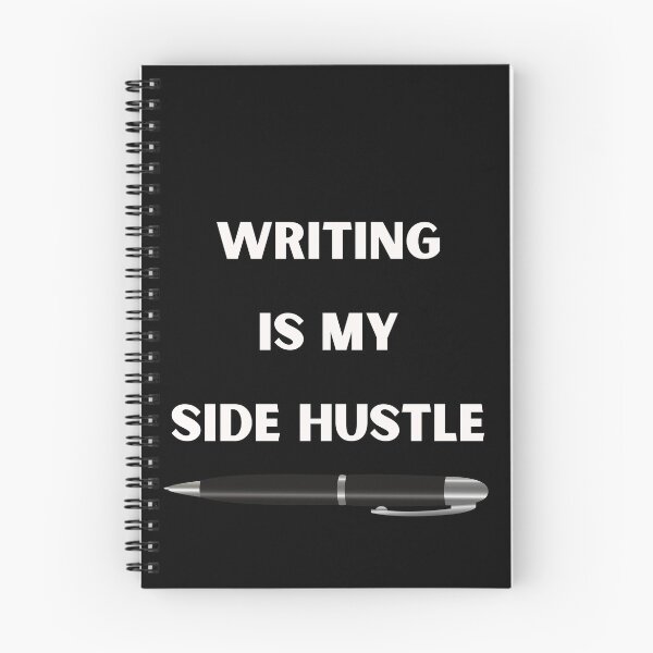 Item preview,  writing is my side hustle / pen designed and sold by FourNuns.
