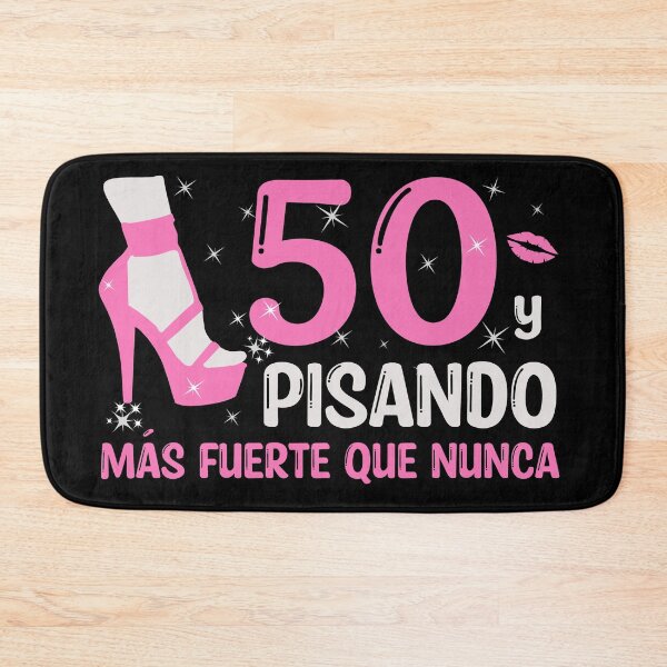 Item preview, 50 y Pisando Más Fuerte Que Nunca | 50 Años Cumpleaños Regalo de 50 Años para Mujer designed and sold by InkItStudio.