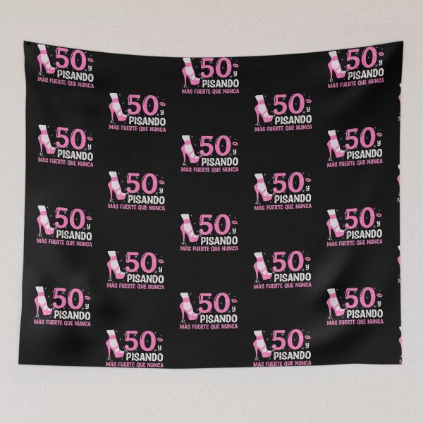 Item preview, 50 y Pisando Más Fuerte Que Nunca | 50 Años Cumpleaños Regalo de 50 Años para Mujer designed and sold by InkItStudio.