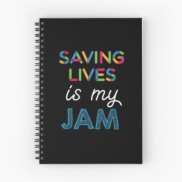 Item preview, Saving Lives is my Jam. Funny Saving Lives Design designed and sold by Custom365.