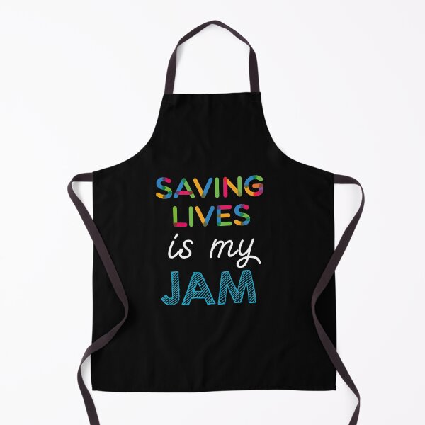Item preview, Saving Lives is my Jam. Funny Saving Lives Design designed and sold by Custom365.