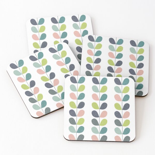 Item preview, Retro design 70's Pattern in Pink Green Blue designed and sold by AMS-ART.