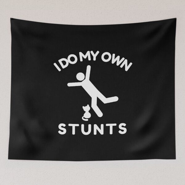 Item preview, I Do My Own Stunts - Funny Injury Recovery designed and sold by AnyKitty.