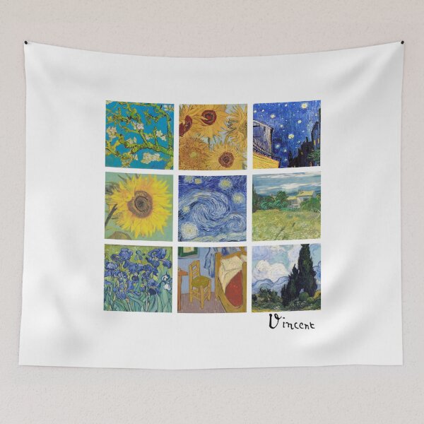 Item preview, Van Gogh Collage Art Gift designed and sold by Travel-Art-Love.