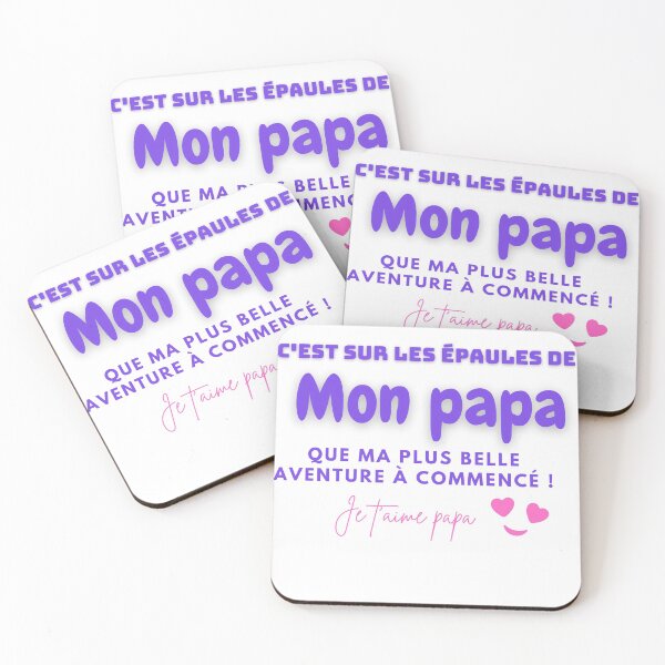 Item preview, Dad: It was on my daddy's shoulders that my best adventure began designed and sold by mgconseils.