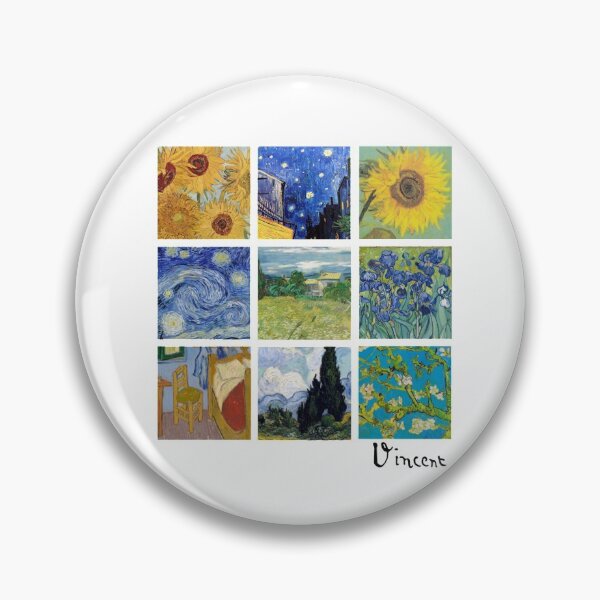 Artikelvorschau, Van Gogh Collage Kunstgeschenk entworfen und verkauft von Travel-Art-Love.