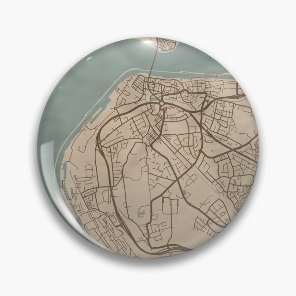 Item preview, Runcorn Sepia Map designed and sold by CPTVDesign.