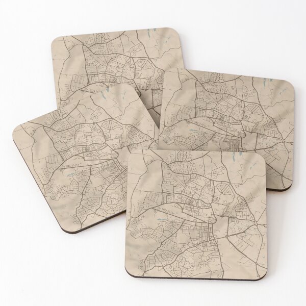 Item preview, Crewe Sepia Map designed and sold by CPTVDesign.
