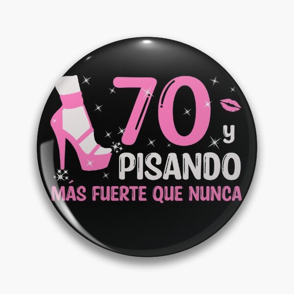 Item preview, 70 y Pisando Más Fuerte Que Nunca | 70 Años Cumpleaños Regalo de 70 Años para Mujer designed and sold by InkItStudio.